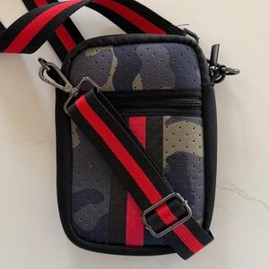 Taylor Gray Camo Crossbody Bag